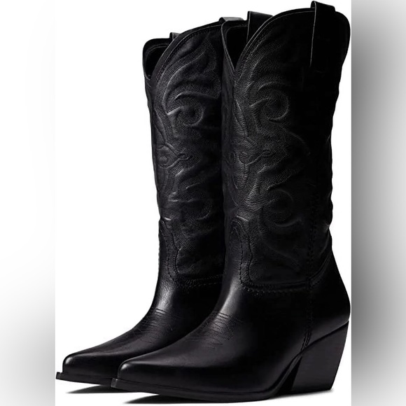 Steve Madden Shoes - Steve Madden West Leather Western Boot size6.5